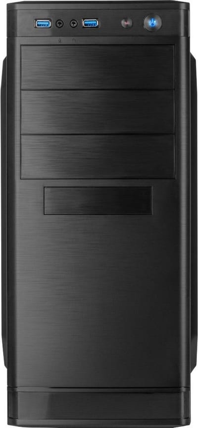 Inter-Tech Inter-Tech IT-5905 - Tower - ATX - ohne Netzteil Midi-tower PC-behuizing Zwart