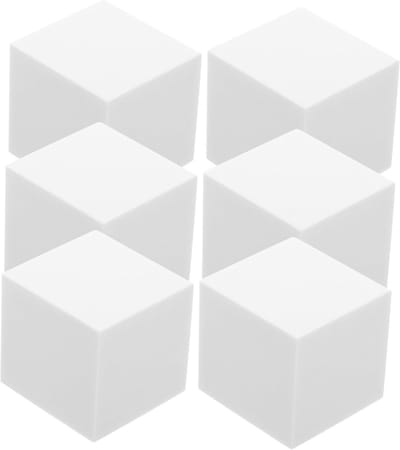 Schuim Kubussen - Knutselmateriaal - Creatief Knutselen - Lichtgewicht Materiaal - 5x5x5 cm - Wit