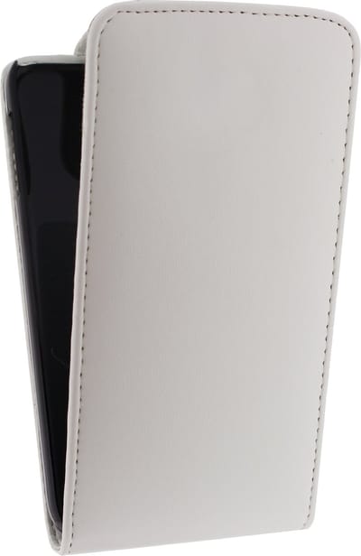 Xccess Telefoonhoesje geschikt voor Samsung Galaxy S5 Hoesje | Xccess Flip Case Flipcase - Wit
