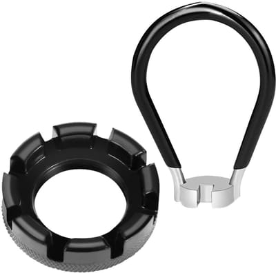 Dailygoody - Fietsspaaksleutel - Fietsgereedschap - Duurzaam en compact - 6 in 1 - Ideaal voor racefietsen en mountainbikes - Handig voor onderhoud