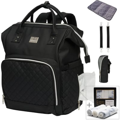 MIMMTI® 2.0 Leren Luiertas Bundel