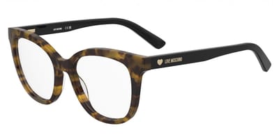 Moschino Love MOL654 Havana 52/17/140 WOMAN Brilmonturen