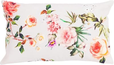 Sunset Garden Off-Wit Kussen | 30 X 50 | Sierkussen Voor Woonkamer Of Slaapkamer