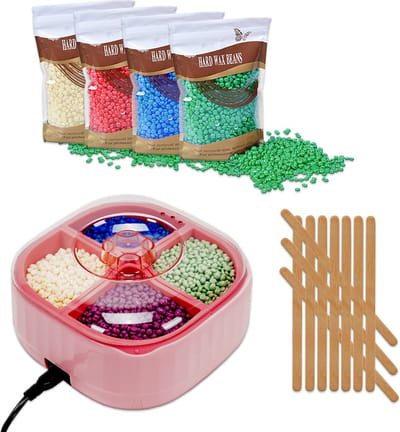 Wax apparaat PRO SET - 100W - Licht roze - wax apparaat - Ontharingswax - Heater - Body wax