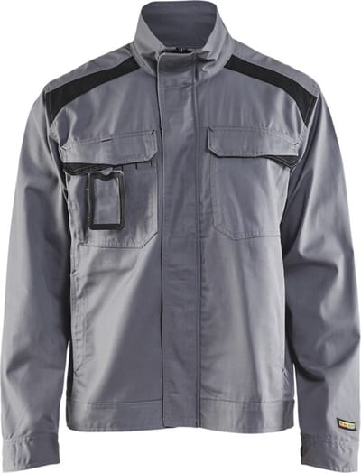 Blåkläder 4054-1800 Industriejack Ongevoerd Grijs/Zwart maat M