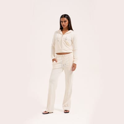 Juicy Couture Juicy Couture Madison Outline Hoodie With Diamante Bra - Maat S