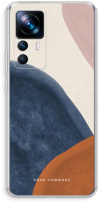 Case Company® - Hoesje geschikt voor Xiaomi 12T hoesje - Geo #1 - Soft Cover Telefoonhoesje - Bescherming aan alle Kanten en Schermrand