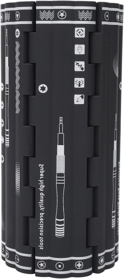 Complete 128-delige Schroevendraaier Bit Set met 116 S2 Staal Magnetische Bits, 6 Moersleutels en 4 Functionele Gereedschappen voor PC, Telefoon, Laptop en Horloge Reparatie