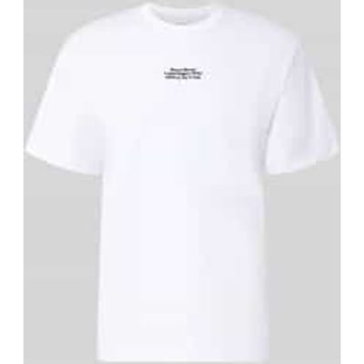 Regular fit t-shirt van puur katoen model 'Oliver'