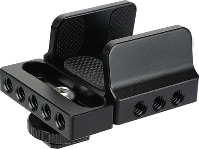SSD-houder klem instelbare breedte - universeel (35 mm ~ 80 mm) - 1/4"-20 bevestigingspunten & schoenmontageaansluiting .