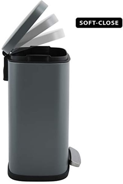 Vuilnisemmer voor Badkamer - Stalen Afvalemmer 5L - Compact & Hygiënisch