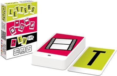 Letters - Kaartspel - Pocketformaat Woordspel / Partyspel / Reactiespel / Associatiespel - NL/UK/DE/FR/IT/ES - 2-6 spelers - Quick word game