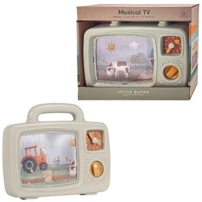 Little Dutch Farm Muziek TV Interactief speelgoed