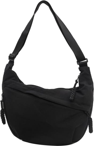 Moderne Schoudertassen voor Studenten - Nylon Dumpling Tas in Diverse Kleuren en Stijlvolle Ontwerpen