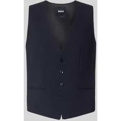 Regular fit gilet van scheerwolmix