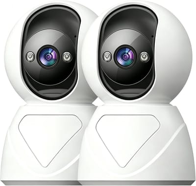 Binnencamera - Huis Camera - Thuis Bewaken - Smart Motion Tracking - 1080P HD - Wit