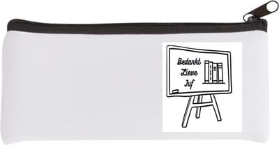 Akyol - bedankt lieve juf Etui - Juf - juf - leraar - 20 bij 9 cm