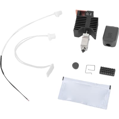 Mise à niveau Hotend Compatible avec l'imprimante 3D Snapmaker U1 Revêtement Nano Buse 0,4 mm Bloc de Chauffage Céramique 48W Kit Conception Anti-fuite