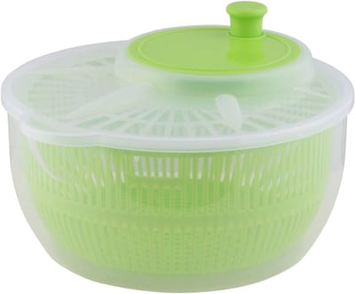 Slacentrifuge - Groene Salade Droger - Snelle Salade Bereiding - Eenvoudig in Gebruik - Groen