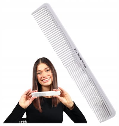 Haarstyling Kam Model - Kappersgereedschap - Wit, Sterk, Voor het Knippen en Schaduwen van Haar