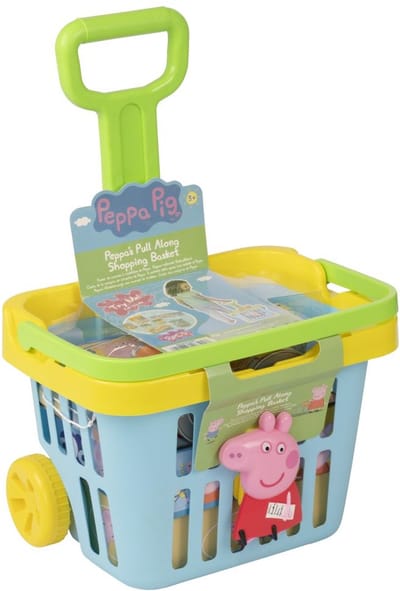 Peppa's rollend boodschappenmandje - Peppa Pig.