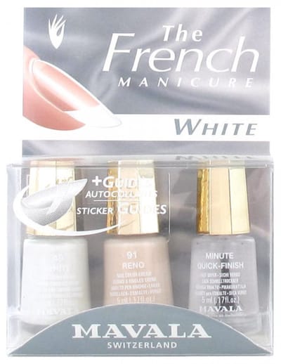 Mavala - The French Manicure - White - 4-delig