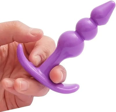 Buttplug I Anaal Plug I Butt Plug I Mini Buttplug I Beginners Buttplug I 9 CM Inbrenglengte I Siliconen I Paars