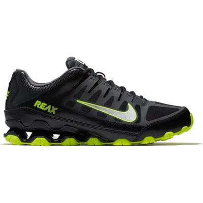 Nike Reax 8 TR Mesh Zwart Volt Heren Sneakers Metallic-Zilver 621716-022 40 black