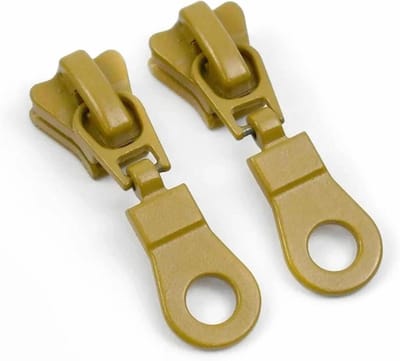 Ritssluiting Reparatie - Schuifknoppen Set - Kleding Maken - Snel Zonder Hulp - Maat 5 - Goud