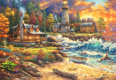 Grafika puzzel Chuck Pinson - Providence by the Sea - 1000 stukjes legpuzzel.