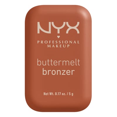 NYX Professional Make Up Buttermelt Bronzer - Blijft tot 12u zitten - Verrijkt met mango-, amandel- en sheaboter - Butta D Down - 5gr