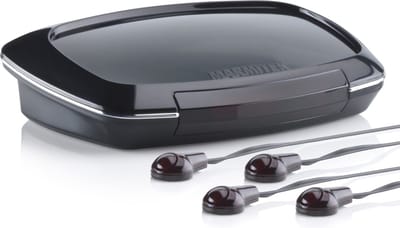 Marmitek Invisible Control Black 4 - Infrarood verlenger - Bedien 4 apparaten in een gesloten kast - IR Extender - Infrared