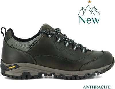 Berghen Morillon 2 Leer Laag | Antraciet - FW Boots Trekking Adult - Maat 46 - Grey
