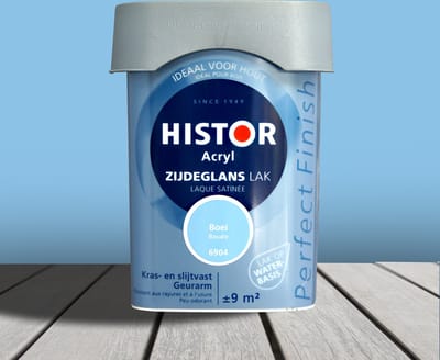 Histor Perfect Finish Lak Acryl Zijdeglans 0,75 liter - Boei