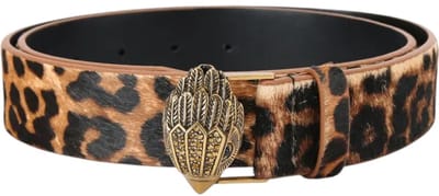 Kurt Geiger Dames Riem Bruin 0120539109 Kensington