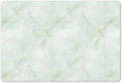 Placemats 45x30 cm - Placemat kunststof - 1 stuk - Groen - Marmer - Vloeiende aders - Borden onderleggers - Decoratie voor op tafel - Keuken tafeldecoratie accessoires - Vinyl onderlegger - Tafelversiering