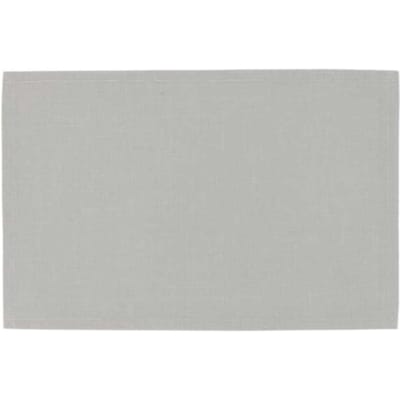 Unique Living | Placemat Dario | Rechthoekig | Polyester | Lichtgrijs | 45x30cm