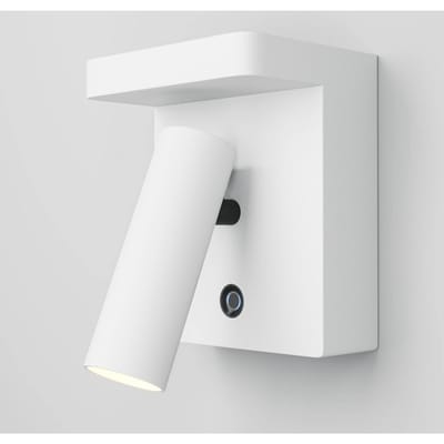 Maytoni LED wandlamp Aron, wit, dimbaar, draaibaar