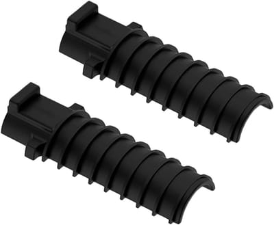 Batterijhouder Fiets - Zadelpen Houder - Fiets Accu Beveiligen - Snelle Ontgrendeling - 20-23 mm - Zwart