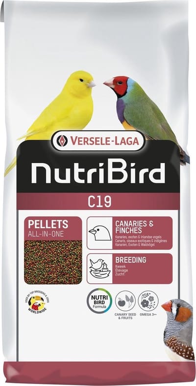 Versele-Laga Nutribird C19 Kanarie Kweekvoer - Vogelvoer - 10 kg