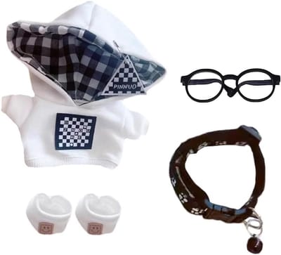 Pluche Pop Kleding Accessoires Set voor 10cm tot 20cm Knuffels