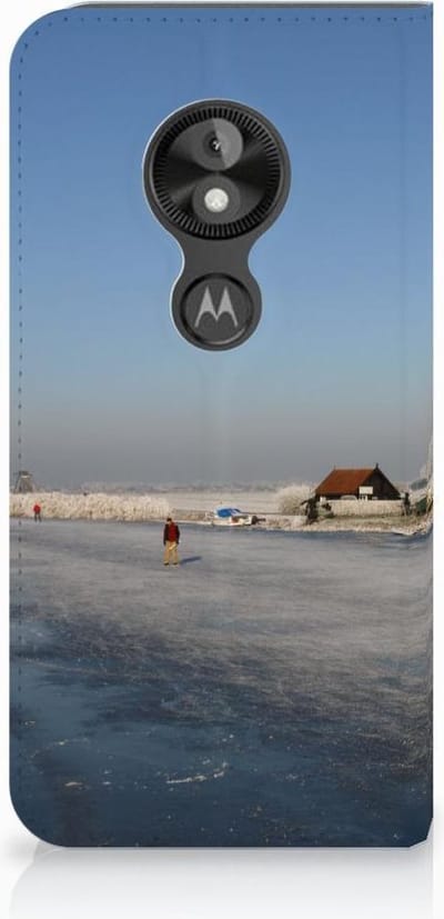 Motorola Moto E5 Play Book Cover Schaatsers