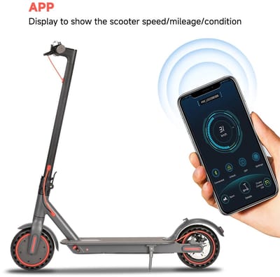 Rumi -N7PRO 350W - elektrische scooter - 36V 10,4Ah - Escooter Kick Scooter - Ondersteuning APP - Lichtgewicht - lange afstand 30 km scooter - EU-magazijn