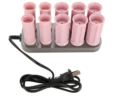 OmGoods - Dailygoody - Professionele Elektrische Verwarmde Roller - Krulspelden voor Lang Haar - Ideaal voor Haarstyling - 10-delig Set - Eenvoudig in Gebruik -