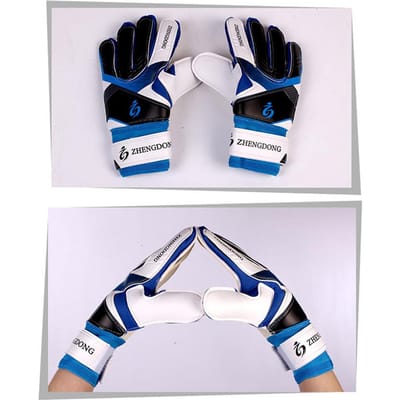 Gants de Football Rembourrés pour Jeunes Paume Adhérente Flexible Football Lineman Gardien de But Gants de Gardien de But pour Enfants Garçons Hommes Youth 8 verte fluorescente
