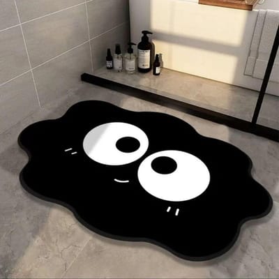 Tapis de sol de salle de bain 40x60cm en boue de diatomées, tapis de douche à séchage rapide, tapis absorbants antidérapants anti-chute gray
