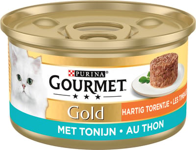 Gourmet Gold Hartig Torentje - Kip met wortel - 48 x 85 g
