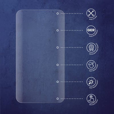 Savvies - Screenprotector voor Blackview BV-SW01 - Folie Beschermfolie transparant volledig dekking 4 Stuks