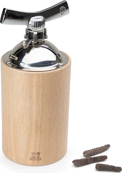 Peugeot Isen Pepermolen 16 cm - Naturel - Lange Peper En Grove Kruiden