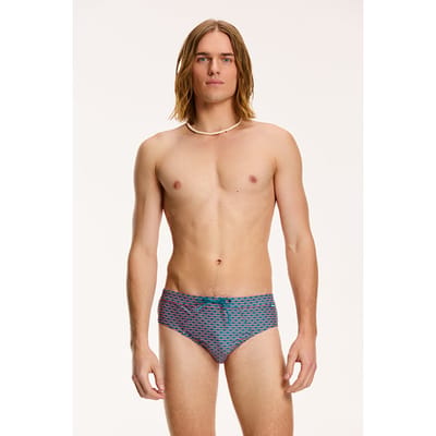 Shiwi Men Swimbrief Hammam Deep Lagoon Blue Size: S | Swimming Trunks Outlet | Heren | Blauw